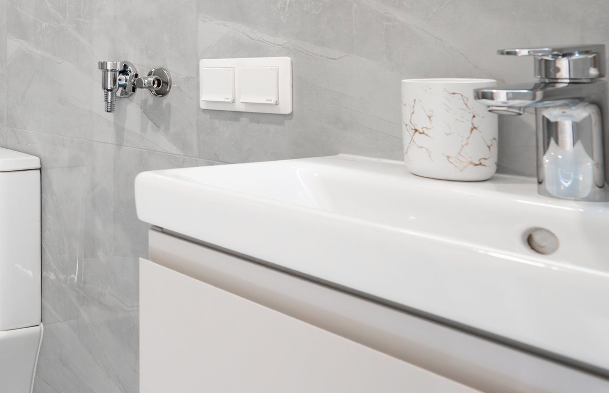 Väikemaja integreeritud vannituba